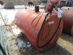 500 Gallon Fuel Barrel with Fillrite Electric Pump