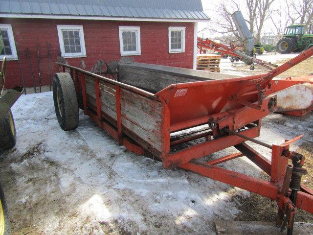 Allis Chalmers Model 180S PTO Manure Spreader, Nice Cond.