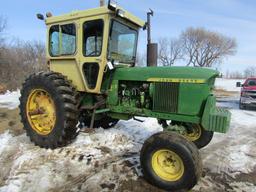 1970 John Deere Model 4020 Diesel Tractor, Power Shift, Side Console, Good