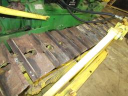 John Deere Model 420 Gas Crawler, PTO, 14 Inch Tracks, 7 Ft. Hydraulic Lift