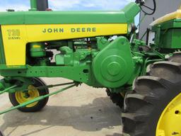 1958 John Deere Model 730 High Crop Diesel Tractor, New 15.5 X 38 Inch Rear