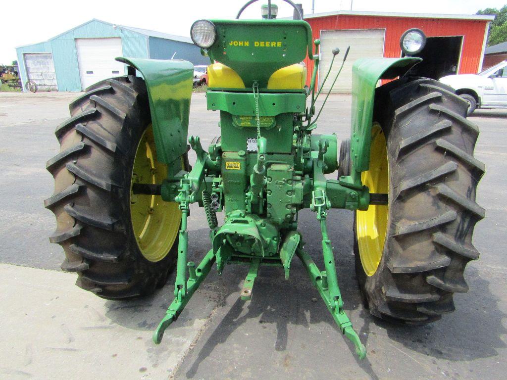 1958 John Deere Model 630 Gas Tractor, John Deere Square Casting Wide Front