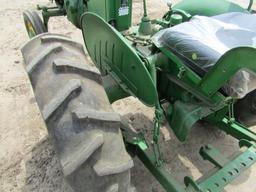 1947 John Deere Model M Gas Tractor, Good 11-24 Rear Tires, Touch-O-Matic H