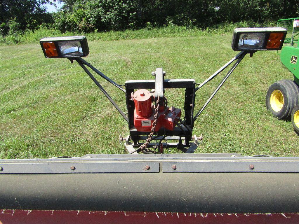 Western 8 Ft. Pickup Snow Plow, Light Kit, Hydraulic Angle, Used very Littl