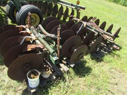 John Deere BWF 18 Ft. Tandem Disc, ( 3 Ft. Manual Fold Wings Have Been Remo