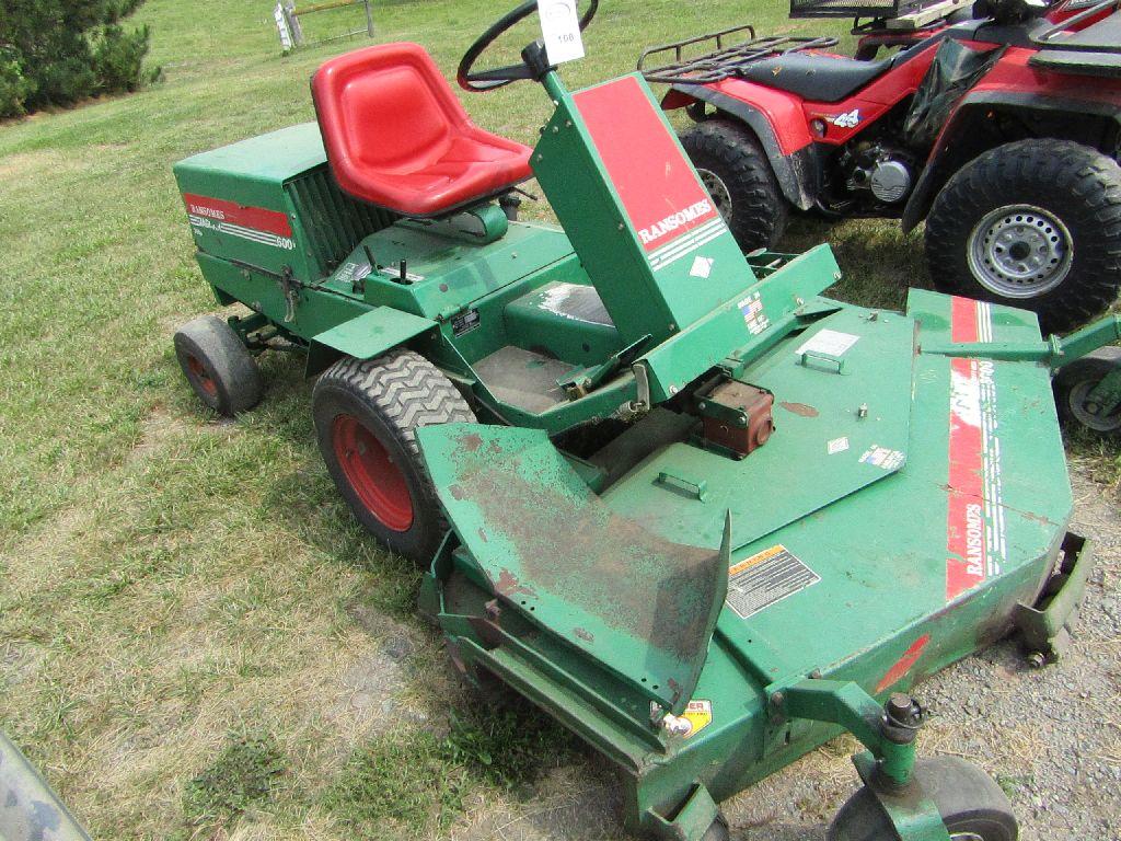 Ransomes Jaguar Model 6000 Commercial Front Mount Lawn Mower, 72 Inch Deck,