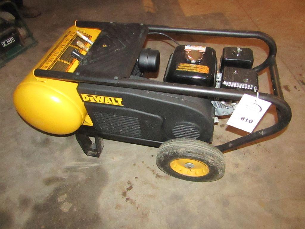 Dewalt 150 PSI Gas Powered Air Compressor, 5.5 HP Honda Gas Engine, Snap Co