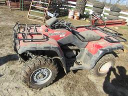 2000 Honda Rancher 350 ES Four Wheeler, 4 X 4, Your Bid Plus Tax, License,