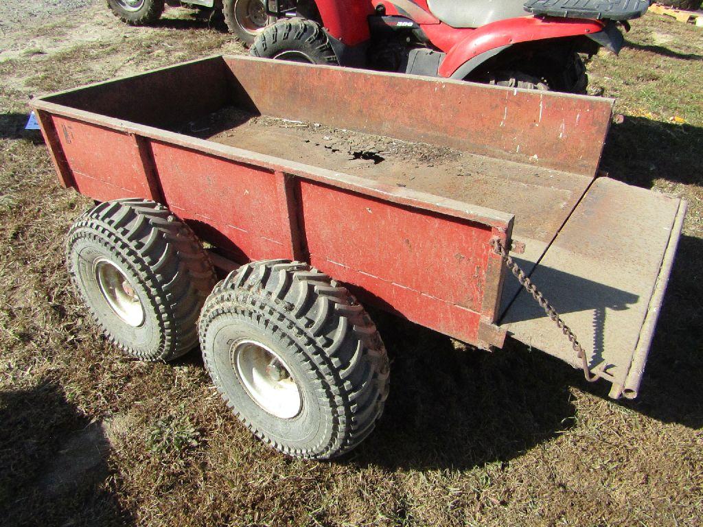 Tandem Axle ATV Trailer, Needs Floor Work