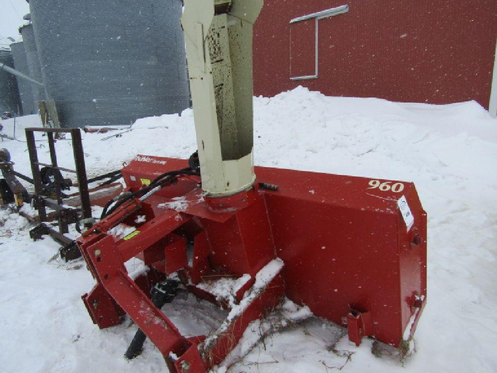 Farm King – Buehler 3 Point 8 Ft. Double Auger Snow Blower, Hydraulic Spout
