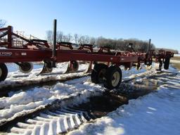 Salford Model 8208 Heavy Duty 8 Bottom Flex Hitch On Land Pull Type Plow, H