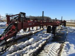 Salford Model 8208 Heavy Duty 8 Bottom Flex Hitch On Land Pull Type Plow, H