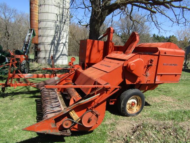 Allis Chalmers Model 90 Pull Type PTO Combine, Use for Clover