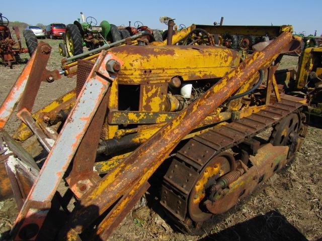 Oliver Cleatrac Dozer, 41 Inch Bucket, 8 Inch Tracks, Believed to Be a 1946