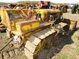 Caterpillar Model D 2 Dozer, 6 Ft. Bucket, Parts / Restoration