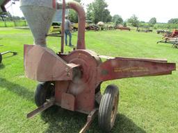 Gehl Grind All PTO Hammer Mill on Shop Built Transport