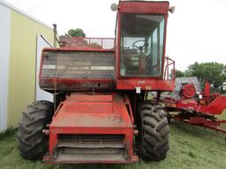 Massey Ferguson Model 750 Diesel Combine, 23.1 X 26 Inch Drivers