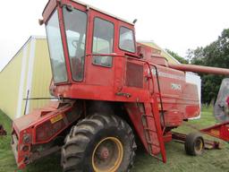 Massey Ferguson Model 750 Diesel Combine, 23.1 X 26 Inch Drivers