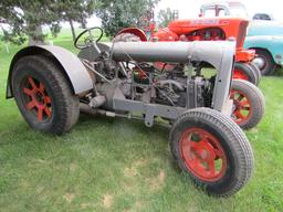 Shop Built Farm Tractor, Ford Model A Engine, Fordson Components, Not Runni