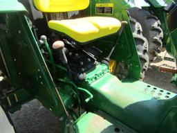 304-702. John Deere Model 5055D Diesel Tractor, 2 Wheel Drive, ROPS, Single