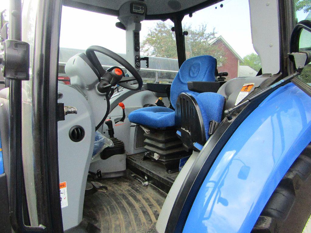 2013 New Holland Model T4.75 Power Star MFWD Diesel Tractor, Dual Door Cab,