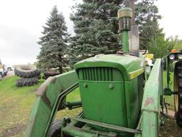 1967 John Deere Model 3020 Diesel Tractor, Synchro, JD Wide Front & 3 Point