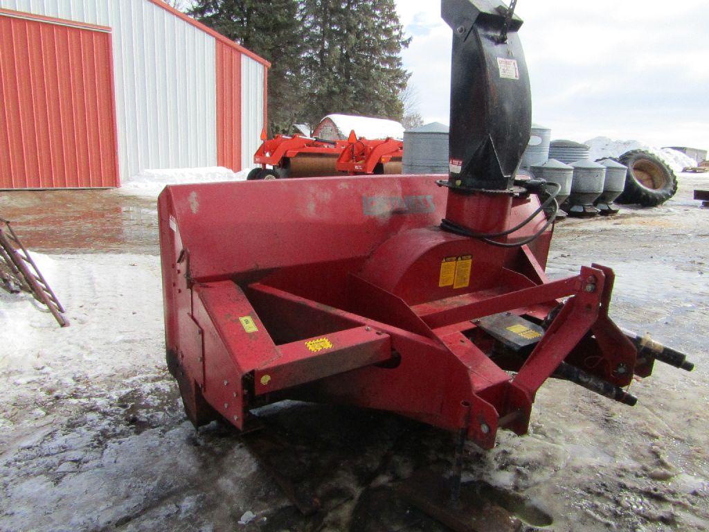 Loftness 9 FT. Double Auger 3 Point Snow Blower, Hydraulic Spout, 1000 RPM