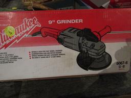 Milwaukee 9 Inch Angle Grinder