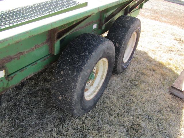 Sands 8 FTx10 FT Tandem Axel Hydraulic Rock Trailer