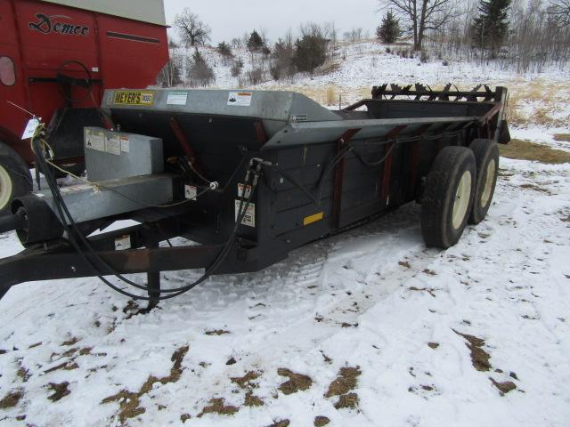 208. Meyers Model M-350 Tandem Axle Manure Spreader