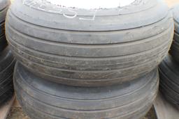 362. 257-790 (2) Unused 12.5L X 15 10 Ply Tires on 6 Bolt Rims, Your Bid X