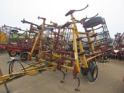 742. 246-340. Kent 24 FT. Field Cultivator with 3 Bar Harrow, T/ST3