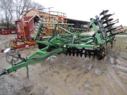 211. John deere Model 724 19 FT. Soil Finisher, Walking Tandems, Serial # X