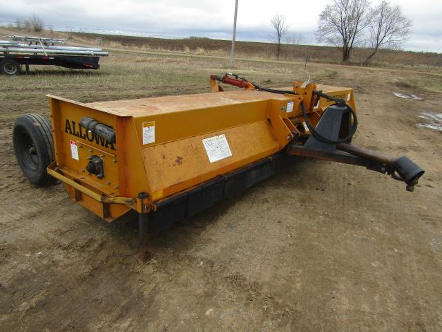 838. Alloway 16 FT. Stalk Chopper, Four Carrier Wheels, One Owner