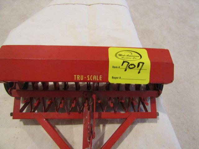 707. Tru-Scale Grain Drill with Grass Seeder