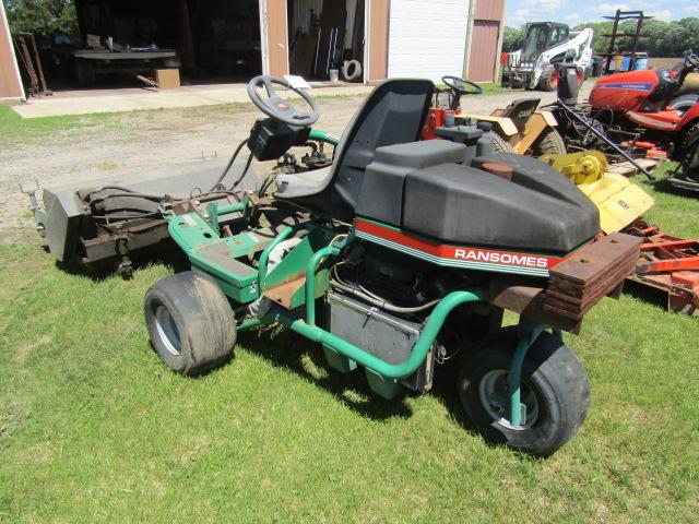 166. Ransomex Commercial Power Unit with 50 Inch Front Mounted Broom (Not R