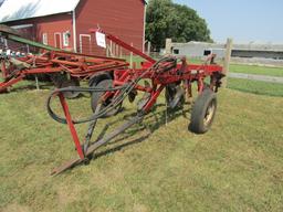 913. IH Model 60 3 X 14 Inch Trip Beam Pull Type Plow with Coulters & Hydra
