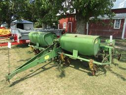 918. John Deere Model 494-A Four Row Wide Corn Planter, Dry Fertilizer, Her