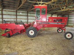 525. IH Model 4000 Self Propelled Windrower, 12 FT. Draper Head with Hume R