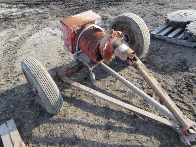 828. Older Winpower 35 KW PTO Generator on Transport (Has not Been in Use)