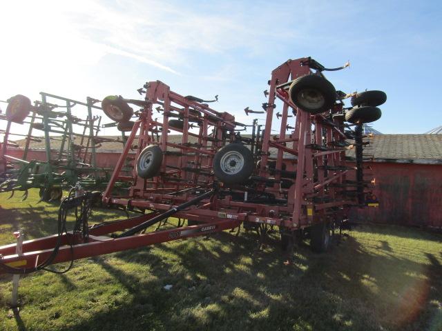 839. Case IH Tiger Mate 220 52 FT. Double Fold Field Cultivator, Knock Off