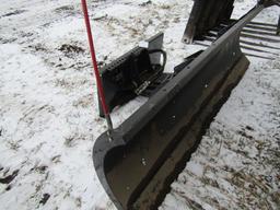 1267. Bobcat 8 FT. Skid Loader Hydraulic Angle Blade