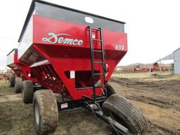 1281. Demco 650 Gravity Box, Extensions, Fill Windows, Lights, Access Ladde