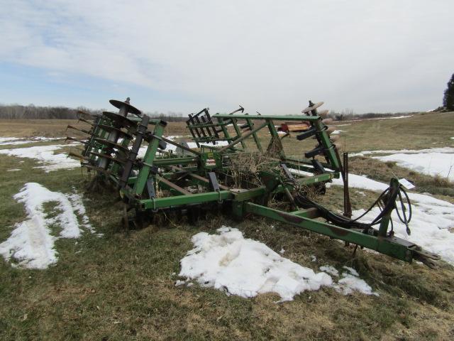 309. John Deer Model 724 20 FT. Soil Finishers, Hyd. Fold wings