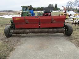 312. Brillion 10 FT. Grass Seeder, Hydraulic Lift, Track Scratchers