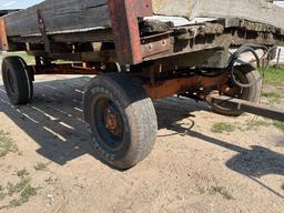 918A 8FT x 12 FT Wooden Bed Rock Trailer