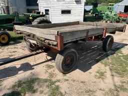 918A 8FT x 12 FT Wooden Bed Rock Trailer