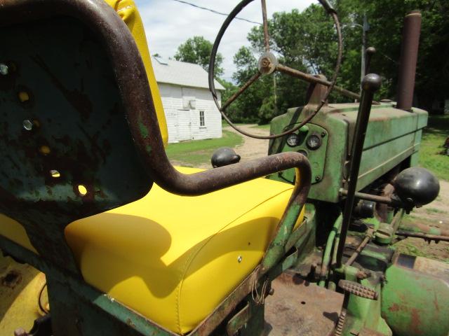 964. 1956 John Deere Model 520 Two Cylinder Tractor, Roll-O-Matic, Live Pow