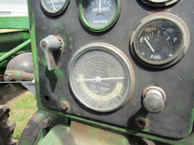 964. 1956 John Deere Model 520 Two Cylinder Tractor, Roll-O-Matic, Live Pow