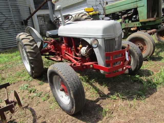 966. 1943 Ford Model 9N Tractor, 3 Point, Front Bumper Hitch, 11.2 X 28 Inc